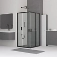 Душевой уголок RGW CL-34B 800x800 мм 32093488-14 черный Easy Clean Душевой уголок RGW CL-34B 800x800 мм 32093488-14 черный Easy Clean