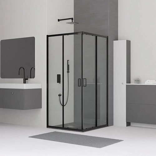 Душевой уголок RGW CL-34B 1000x1000 мм 32093400-14 черный Easy Clean Душевой уголок RGW CL-34B 1000x1000 мм 32093400-14 черный Easy Clean