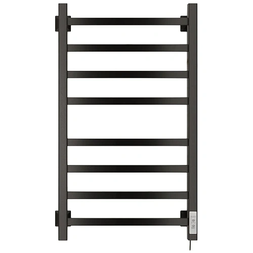 Полотенцесушитель электрический Ника STEP-1 80/40 RAL9005 черный матовый правый тэн STEP-1 80/40 черн мат прав Полотенцесушитель электрический Ника STEP-1 80/40 RAL9005 черный матовый правый тэн STEP-1 80/40 черн мат прав
