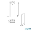 Поручень Aquatek настенный стационарный 620x230 мм, POR-0000002 Поручень Aquatek настенный стационарный 620x230 мм, POR-0000002