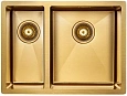 Кухонная мойка Paulmark AISI304 ANNEX PM545944-BG брашированное золото PVD 590х440мм Кухонная мойка Paulmark AISI304 ANNEX PM545944-BG брашированное золото PVD 590х440мм