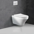 Унитаз подвесной Vincea Edge-M VT1-37 белый, ультратонкое сиденье soft-close Унитаз подвесной Vincea Edge-M VT1-37 белый, ультратонкое сиденье soft-close
