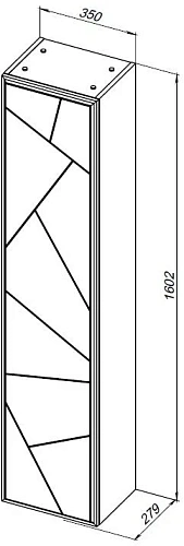 Шкаф-пенал Allen Brau Paris 35 1.360005.CGM олива матовый Шкаф-пенал Allen Brau Paris 35 1.360005.CGM олива матовый