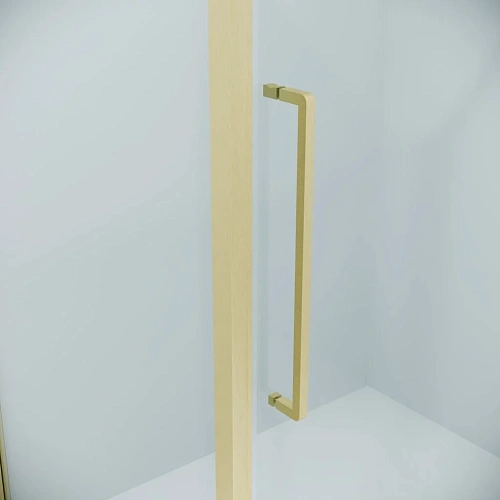 Душевая дверь Niagara Nova NG-45-12ASG (120х195) распашная, золото сатин, стекло прозрачное Душевая дверь Niagara Nova NG-45-12ASG (120х195) распашная, золото сатин, стекло прозрачное