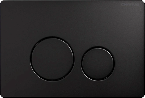 Клавиша смыва CHARUS ROBUSTO FP.330.MB.05 черный матовый Клавиша смыва CHARUS ROBUSTO FP.330.MB.05 черный матовый