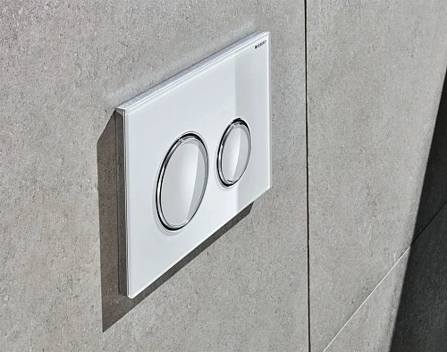 Клавиша смыва Geberit 115.884.SI.1 Sigma21белый, глянцевый хром Клавиша смыва Geberit 115.884.SI.1 Sigma21белый, глянцевый хром