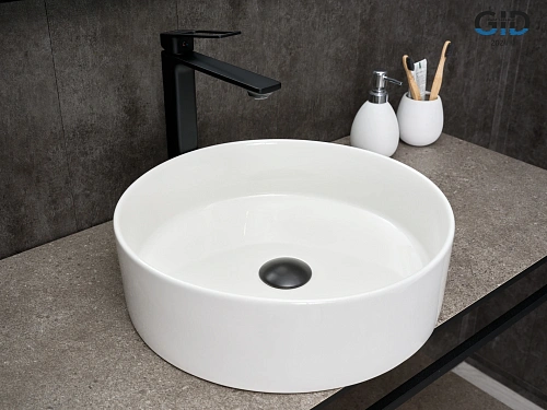 Раковина Gid N9423 51143 накладная белая 40x40x12 Раковина Gid N9423 51143 накладная белая 40x40x12