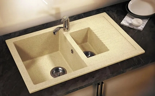 Кухонная мойка Polygran F-21 №331, хлопок F-21 №331 (Хлопок) Кухонная мойка Polygran F-21 №331, хлопок F-21 №331 (Хлопок)