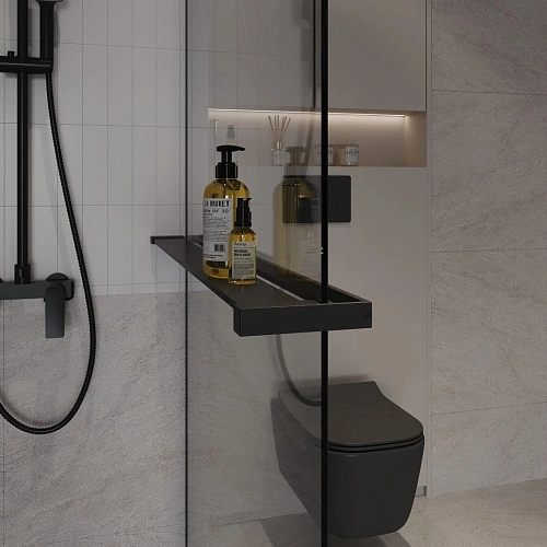 Душевая перегородка Niagara Nova NG-670-90ВLACK (90x195) черный матовый, стекло прозрачное Душевая перегородка Niagara Nova NG-670-90ВLACK (90x195) черный матовый, стекло прозрачное