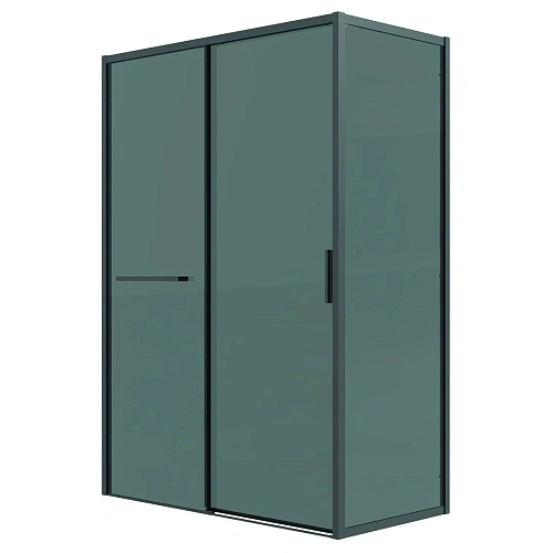 Боковая стенка GROSSMAN Style 200.K33.05.90.21.10 (90x195) черный матовый, стекло тонированное Боковая стенка GROSSMAN Style 200.K33.05.90.21.10 (90x195) черный матовый, стекло тонированное