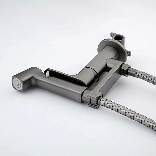 Гигиенический душ Aquatek АЛЬФА AQ1919BGM оружейная сталь Гигиенический душ Aquatek АЛЬФА AQ1919BGM оружейная сталь