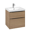 Картинка анонса товара «тумба под раковину villeroy &amp; boch subway 3.0 nordic oak / nordic oak c57801vj»