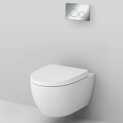 Комплект унитаза AM.PM Awe IS49051.111738 с инсталляцией, сиденьем микролифт и клавишей смыва хром Комплект унитаза AM.PM Awe IS49051.111738 с инсталляцией, сиденьем микролифт и клавишей смыва хром