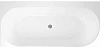 Акриловая ванна Allen Brau Priority 170x78 2.31004.21A/AM антрацит/белый матовый