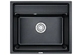 Кухонная мойка Granula KS-6003, ШВАРЦ (чёрный металлик), кварц 600х510 Кухонная мойка Granula KS-6003, ШВАРЦ (чёрный металлик), кварц 600х510
