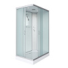 Картинка анонса товара «душевая кабина niagara classic ng-43285-14q (1200х800х2150) низкий поддон (13см) стекло матовое 432853q»