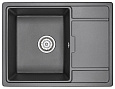 Кухонная мойка Granula 6503, ЧЁРНЫЙ, кварц 650х500 Кухонная мойка Granula 6503, ЧЁРНЫЙ, кварц 650х500