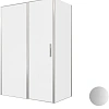 Душевой уголок Allen Brau Priority 140x80 3.31035.BA + 3.31041.BA серебро браш Душевой уголок Allen Brau Priority 140x80 3.31035.BA + 3.31041.BA серебро браш