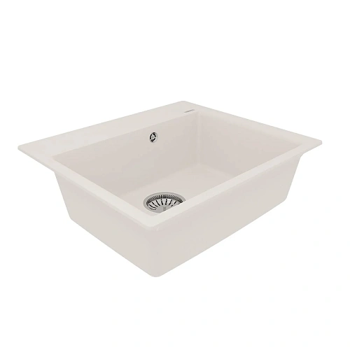 Кухонная мойка Lemark HANKA 570 врезная из кварцгранита, Жасмин 9910016 Кухонная мойка Lemark HANKA 570 врезная из кварцгранита, Жасмин 9910016