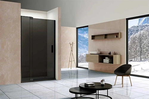 Душевая дверь Vincea Extra VDP-1E1011CGB, 1000/1100, черный, стекло тонированное Душевая дверь Vincea Extra VDP-1E1011CGB, 1000/1100, черный, стекло тонированное