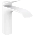 Смеситель для раковины Hansgrohe Vivenis 110 CoolStart, без сливного гарнитура 75024700, матовый бел Смеситель для раковины Hansgrohe Vivenis 110 CoolStart, без сливного гарнитура 75024700, матовый бел