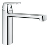 Картинка анонса товара «смеситель для кухни grohe eurosmart cosmopolitan (30193000) со средним изливом, хром»
