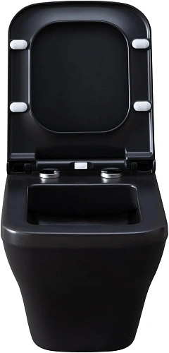 Унитаз подвесной Allen Brau Infinity 4.21011.31 с крышкой, черный матовый Унитаз подвесной Allen Brau Infinity 4.21011.31 с крышкой, черный матовый