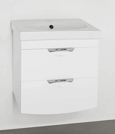 Тумба под раковину Style Line Жасмин ЛС-00000155 Люкс белая, PLUS Тумба под раковину Style Line Жасмин ЛС-00000155 Люкс белая, PLUS