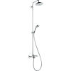 Картинка анонса товара «душевая система hansgrohe croma 220 showerpipe с термостатом 27223000»