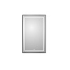 Картинка анонса товара «зеркало belbagno spc-kraft-600-1000-led-tch-warm-nero 600x32x1000 мм с подсветкой сенсорным выключателем и подогревом»