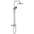 Душевая система ABBER Thermostat AF8516L с термостатом и изливом, хром Душевая система ABBER Thermostat AF8516L с термостатом и изливом, хром