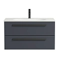 Тумба под раковину CEZARES ECO-900-2C-SO-GR-P Grafito 900x480 подвесная Тумба под раковину CEZARES ECO-900-2C-SO-GR-P Grafito 900x480 подвесная