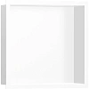 Настенный короб Hansgrohe XtraStoris Individual, с дизайнерской рамой, 30х30х10 см 56099700, матовый Настенный короб Hansgrohe XtraStoris Individual, с дизайнерской рамой, 30х30х10 см 56099700, матовый