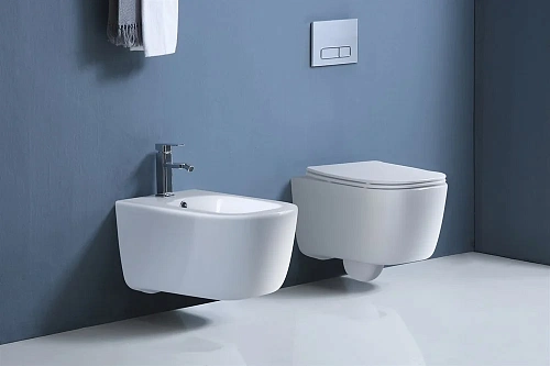 Унитаз подвесной AQUATEK ЛУГАНО AQ2002-00 510x350x360мм безободковый, тонкое сиденье Soft Close Унитаз подвесной AQUATEK ЛУГАНО AQ2002-00 510x350x360мм безободковый, тонкое сиденье Soft Close