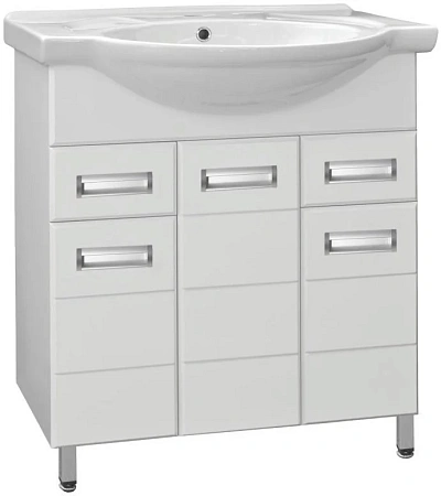 Тумба под раковину Style Line Ирис 75 (2 ящ.) ЛС-00000017 Тумба под раковину Style Line Ирис 75 (2 ящ.) ЛС-00000017