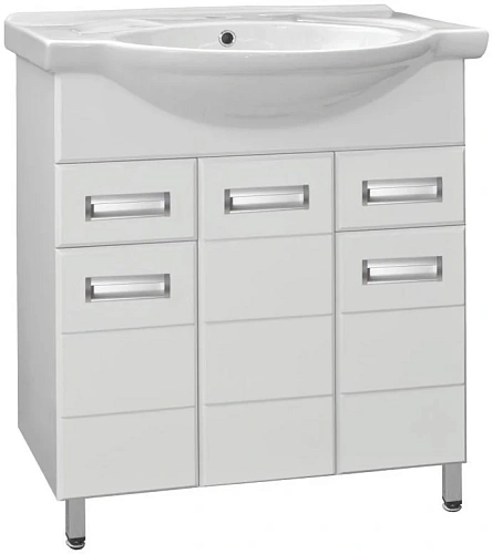 Тумба под раковину Style Line Ирис 75 (2 ящ.) ЛС-00000017 Тумба под раковину Style Line Ирис 75 (2 ящ.) ЛС-00000017