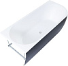 Картинка анонса товара «акриловая ванна aquanet family elegant a 180x80 3805n matt finish (панель black matte) 3805-n-mw-mb»