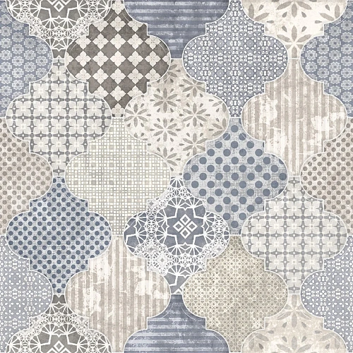 Керамогранит Cersanit Majolica голубой 42x42 MA4R042 Керамогранит Cersanit Majolica голубой 42x42 MA4R042