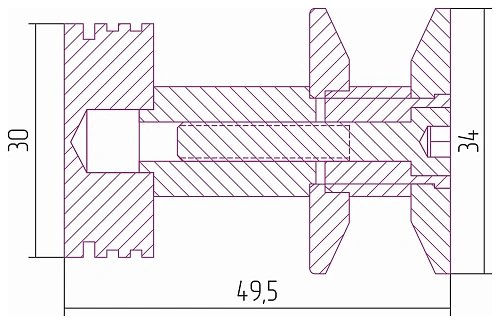 Крючок Сунержа КАНЬОН 50-2010-0003 Флок бронза Крючок Сунержа КАНЬОН 50-2010-0003 Флок бронза