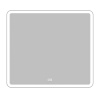 Картинка анонса товара «зеркало belbagno spc-mar-900-800-led-tch-warm 12w 220-240v 900x30x800 с подсветкой сенсорным выключателем и подогревом»