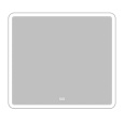 Детальная картинка товара «зеркало belbagno spc-mar-900-800-led-tch-warm 12w 220-240v 900x30x800 с подсветкой сенсорным выключателем и подогревом»