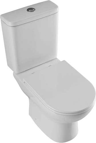 Чаша напольного унитаза Aquanet Ray-C с крышкой микролифт Чаша напольного унитаза Aquanet Ray-C с крышкой микролифт