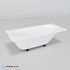 Картинка анонса товара «ванна из искусственного камня marmo-elite асти pw-180-80-2 1800x800 щелевой перелив, глянцевая»
