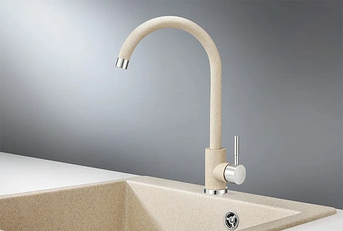 Смеситель для кухни GRANULA (ST-4031, БЕЖЕВЫЙ) Смеситель для кухни GRANULA (ST-4031, БЕЖЕВЫЙ)