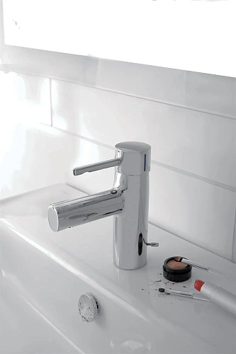 Смеситель для раковины Jacob Delafon Cuff E37041-CP с донным клапаном Смеситель для раковины Jacob Delafon Cuff E37041-CP с донным клапаном