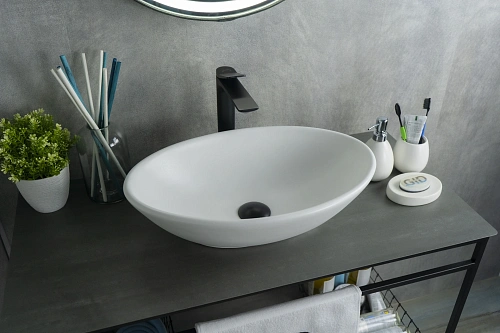 Раковина Gid Wm9021 51193 накладная белый матовый 52x32x14 Раковина Gid Wm9021 51193 накладная белый матовый 52x32x14