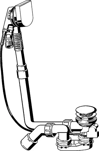 Слив-перелив Viega Multiplex Visign MТ9 723347 Слив-перелив Viega Multiplex Visign MТ9 723347