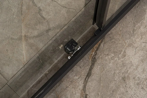 Душевой уголок DIWO Смоленск 120х90 см, профиль черный 555733 Душевой уголок DIWO Смоленск 120х90 см, профиль черный 555733