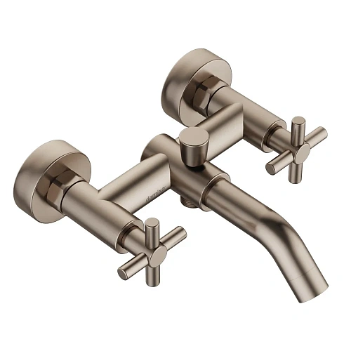 Смеситель для ванны Damixa RedBlu Neo Classic 281000000 никель сатин Смеситель для ванны Damixa RedBlu Neo Classic 281000000 никель сатин