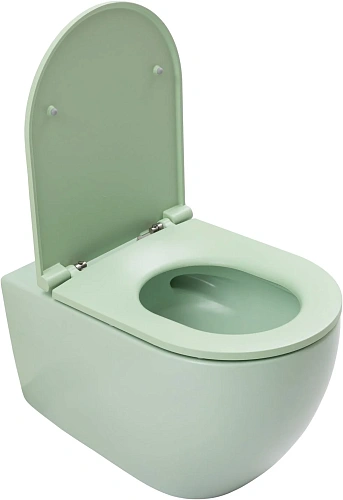 Унитаз подвесной Allen Brau Reality 4.32015.MT сиденье с микролифт мятный Унитаз подвесной Allen Brau Reality 4.32015.MT сиденье с микролифт мятный